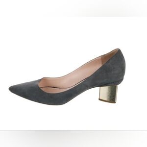 Nicholas Kirkwood Prism Suede Grey Heel Pumps - 40.5 9